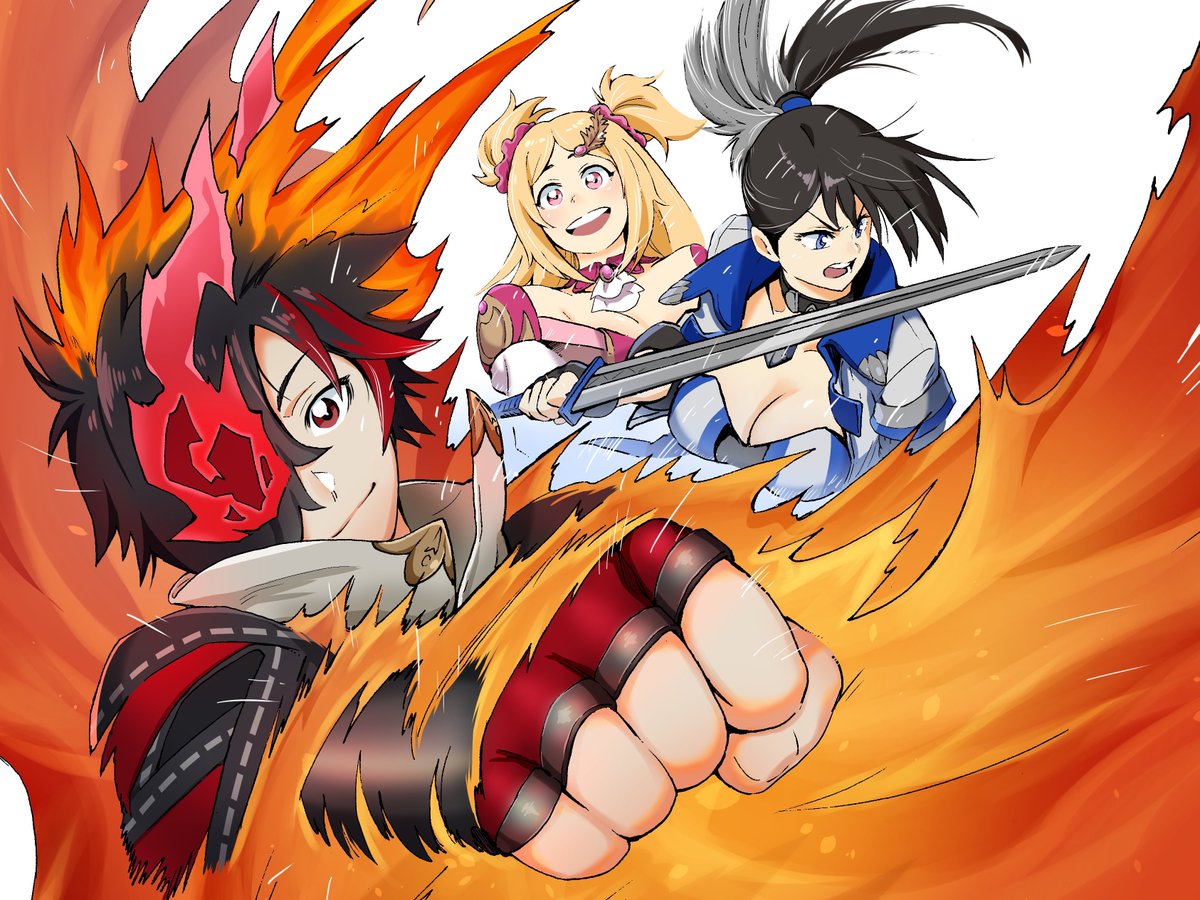 Jigoku no Gouka de Yaka re Tsuzuketa Shounen. Saikyou no Honou Tsukai to Natte Fukkatsu Suru